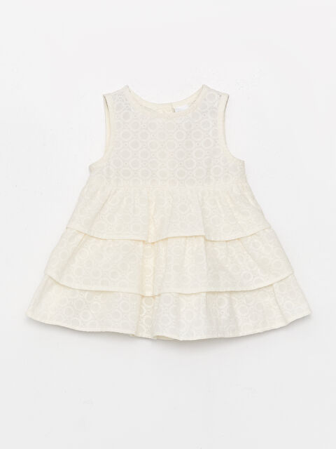 LCW baby Robe Bébé Fille à Motifs Col Rond - S3H788Z1-FDL