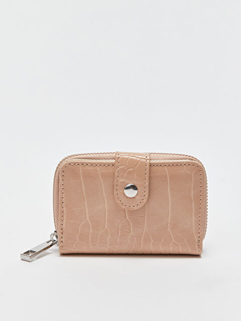 LCW ACCESSORIES Self-Patterned Women's Wallet - S3HA44Z8-CR8