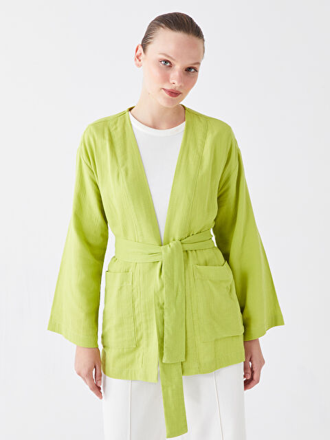 LCW Modest Şal Yaka Kadın Kimono - S3HB40Z8-V25