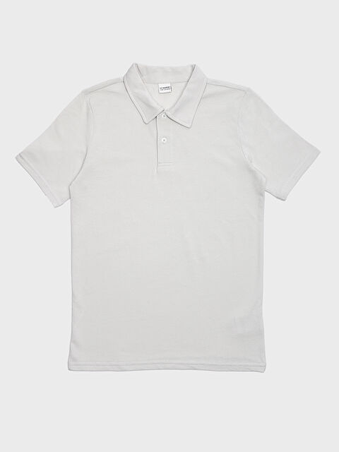 LCW Kids Polo Neck Basic Short Sleeve Boys' T-Shirt - S3HU98Z4-G5K