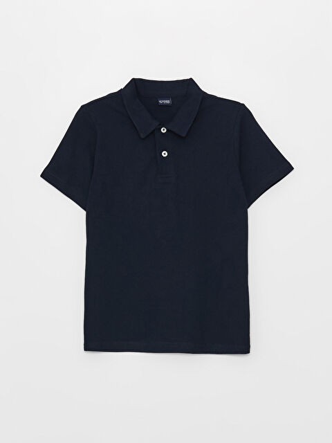 LCW Kids Polo Neck Basic Short Sleeve Boys' T-Shirt - S3HU98Z4-RFH