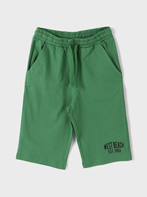 LCW Kids شورت للأولاد مطبوع بخصر مرن - S3HV29Z4-H7Y