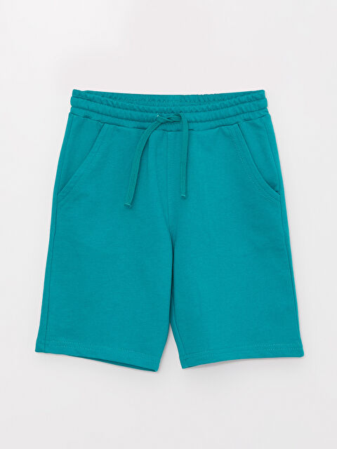 LCW Kids شورت رولر أساسي للأولاد بخصر مرن - S3HV40Z4-GRH