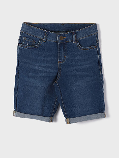 LCW Kids شورت دِنيم أساسي للأولاد - S3HV84Z4-507