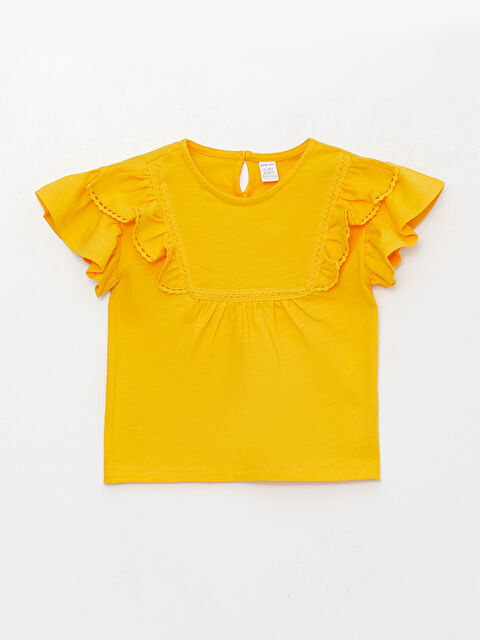 LCW baby T-shirt pour Bébé Filles à Manches Courtes et Col Rond - S3I095Z1-V3Q