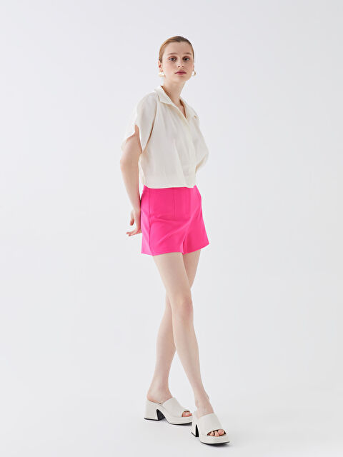 LCW Vision Standart Fit Kadın Şort - S3I302Z8-DDP