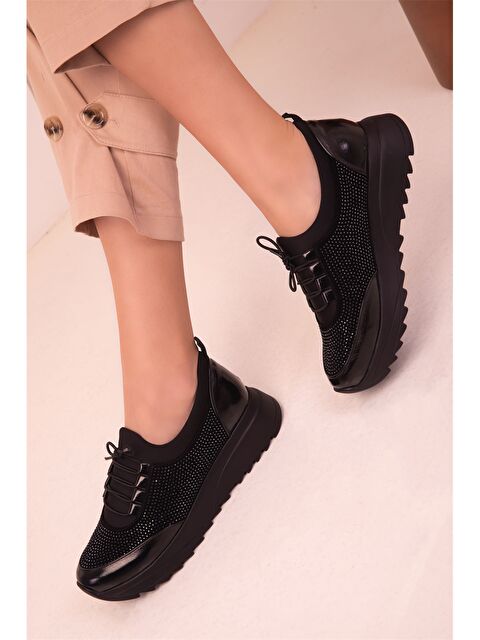 Soho Exclusive Bağcıklı Kadın Spor Ayakkabı - S3IK09Z8-HEG