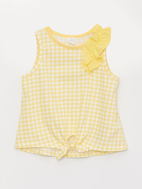 LCW baby Débardeur Écossais Col Rond Bébé Fille - S3IO95Z1-LUG