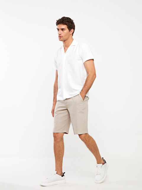 SOUTHBLUE Standard Fit Dobby Men's Shorts - S3IY34Z8-GHA