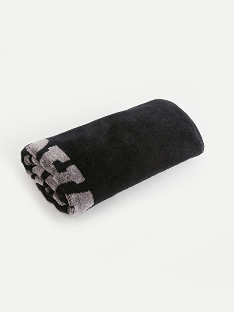 LCW ACCESSORIES منشفة شاطئ مطبوعة للرجال - S3J016Z8-HUC