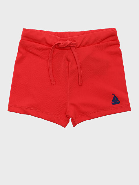 LCW baby Elastic Waist Printed Baby Boys' Swim Shorts - S3J086Z1-GWZ