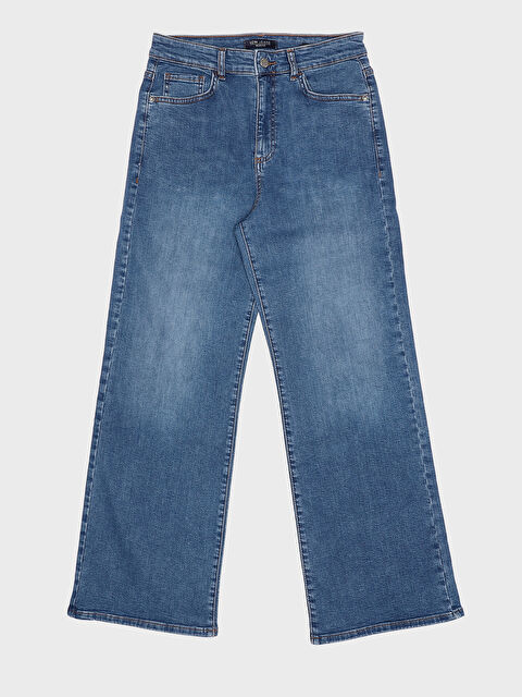 LCW Jeans High Waisted Wideleg Women's Jeans - S3JG12Z8-507