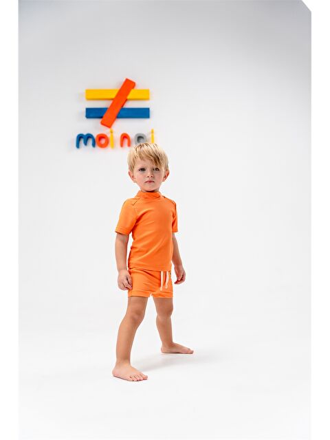 Moi Noi Beli Lastikli Erkek Bebek Yüzme Şort - S3JO08Z1-GNN