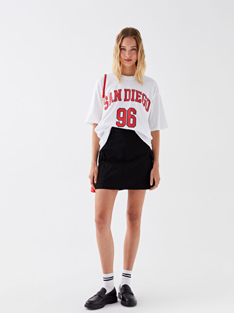 LCW Vision Kadın Dar Fit Düz Etek - S3JS59Z8-CVL