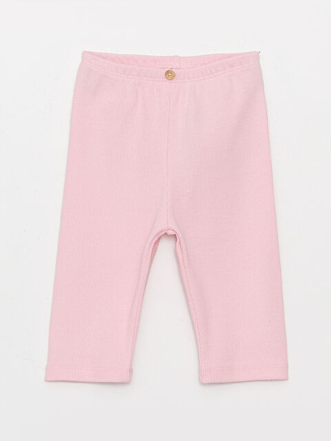 LCW baby Basic Beli Lastikli 3/4 Boy Kız Bebek Tayt - S3KA28Z1-FNX