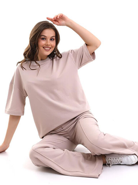 CALİMERA MODA Bisiklet Yaka Kadın Takım - S3KA37Z8-FRJ