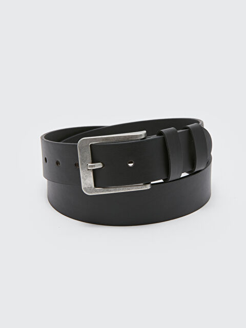 LCW ACCESSORIES Deri Görünümlü Erkek Kemer
