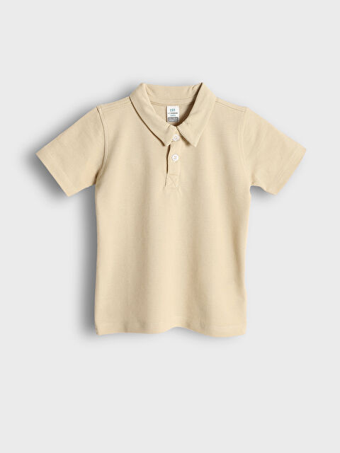 LCW baby Polo Neck Boys' T-Shirt - S3KL34Z1-VF5