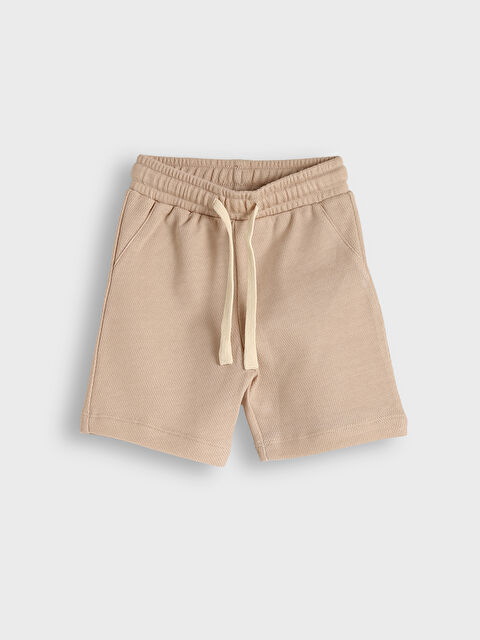 LCW baby Elasticated Waist Baby Boys' Shorts - S3KL36Z1-VK2