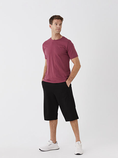 LCWAIKIKI Basic Standart Kalıp Erkek Roller Şort - S3KS48Z8-CVL