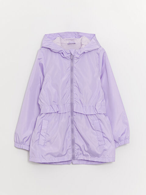 LCW Kids Kapüşonlu Basic Kız Çocuk Mont - W30119Z4-Y0K