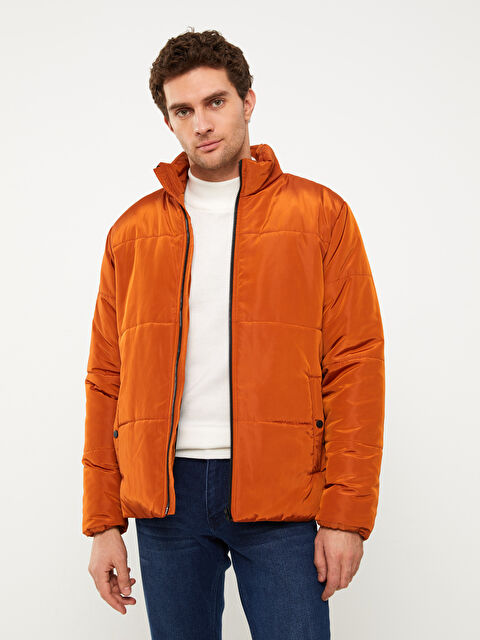 LCW ECO Standart Kalıp Dik Yaka Erkek Şişme Mont - W30567Z8-SYC