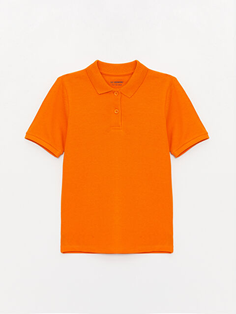 LCW Kids Polo Neck T-Shirt - W30619Z4-GEU