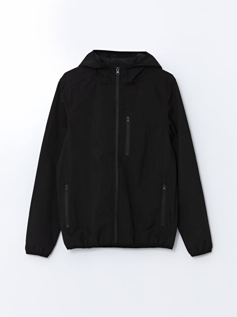 LCWAIKIKI Classic Standart Kalıp Kapüşonlu Erkek Mont - W30909Z8-CVL