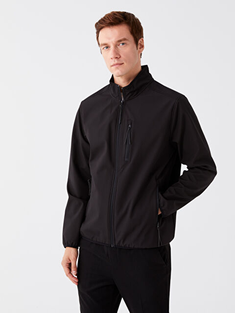 LCWAIKIKI Classic Standart Kalıp Dik Yaka Erkek Doğa Montu - W30998Z8-CVL