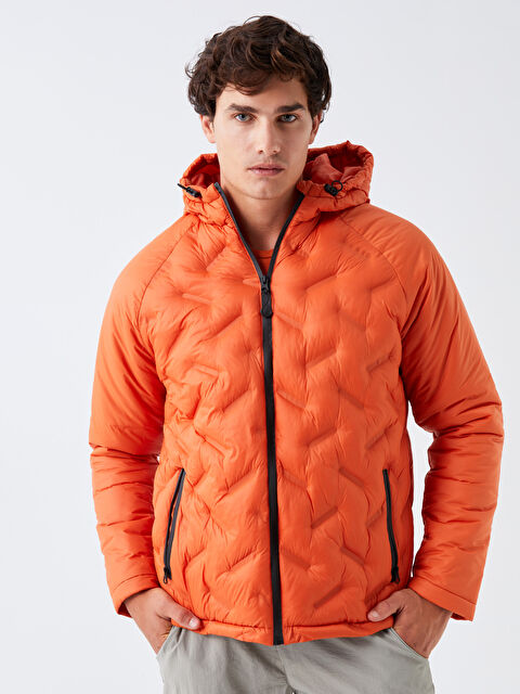 XSIDE ACTIVE Standart Kalıp Kapüşonlu Erkek Şişme Mont - W31253Z8-GXR