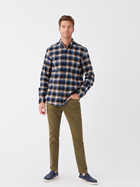 LCWAIKIKI Classic Dar Kalıp Erkek Chino Pantolon - W31330Z8-VDQ