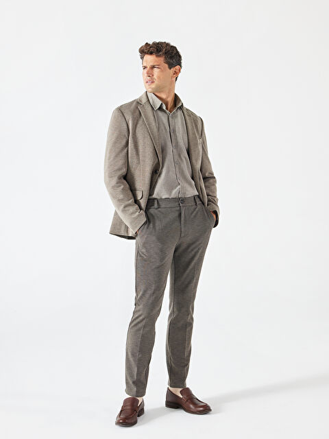 SOUTHBLUE Slim Fit Uzun Kollu Gabardin Erkek Gömlek - W31577Z8-L8Q