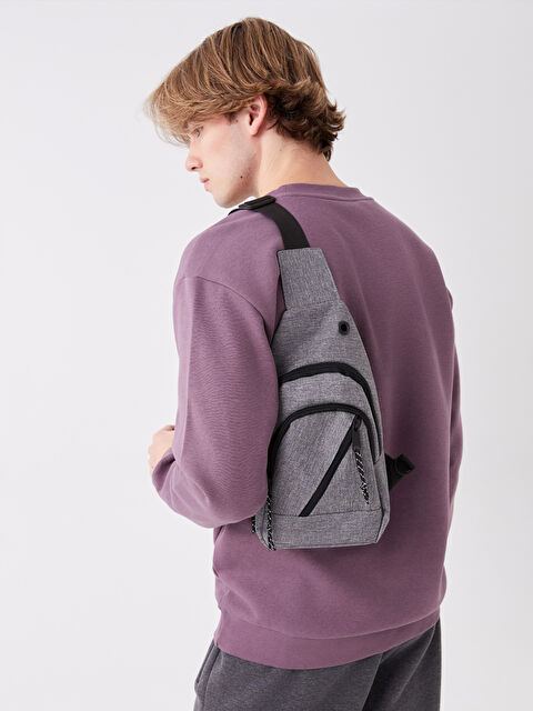 LCW ACCESSORIES Çok Bölmeli Erkek Göğüs Çantası - W31636Z8-LAL