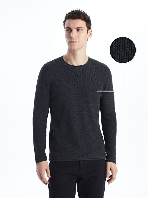 XSIDE Bisiklet Yaka Erkek Triko Kazak - W31813Z8-VZ8