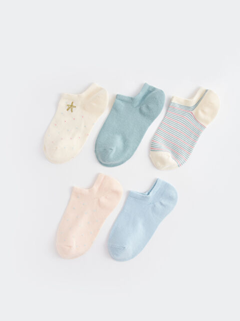 LCW DREAM Desenli Kadın Patik Çorap 5'li - W31939Z8-FDU