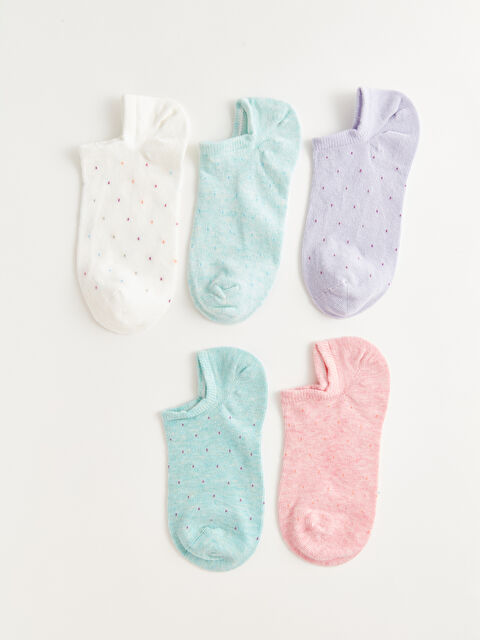 LCW DREAM Desenli Kadın Patik Çorap 5'li - W32001Z8-FDU