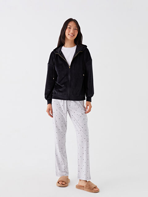 LCW DREAM Beli Lastikli Kadın Pijama Alt - W32362Z8-998