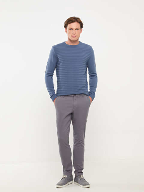 LCWAIKIKI Classic Dar Kalıp Erkek Chino Pantolon - W32429Z8-S2S