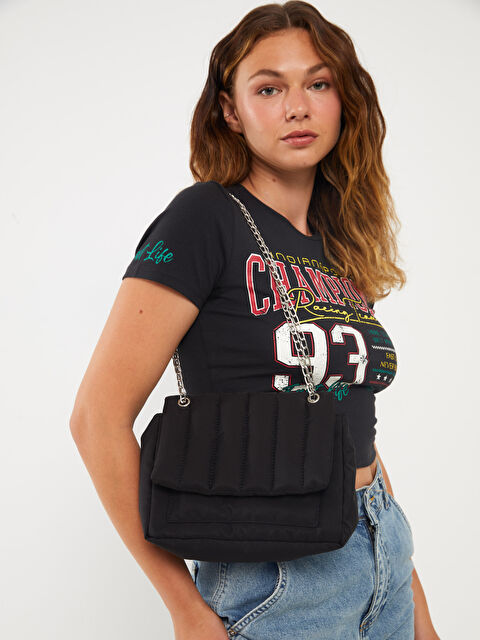 LCW ACCESSORIES Zincir Detaylı Kadın Kol Çantası - W32504Z8-HUC