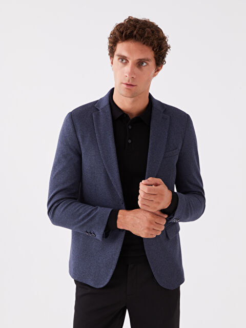 LCW BUSINESS Dar Kalıp Erkek Blazer Ceket - W33030Z8-LN6