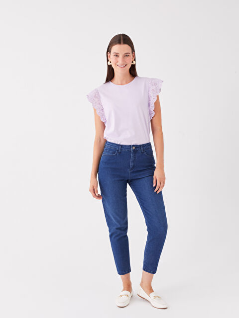 LCWAIKIKI Basic Slim Fit Kadın Jean Pantolon - W33918Z8-H45