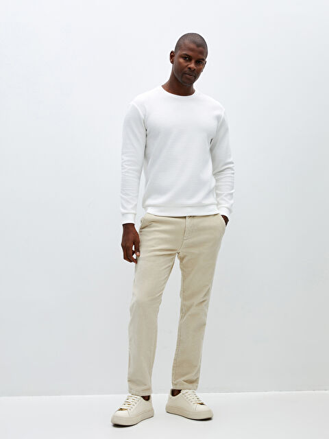 LCW Vision Standart Kalıp Kadife Erkek Pantolon - W34075Z8-TA6