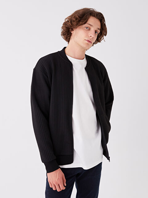 XSIDE Rahat Kalıp Uzun Kollu Erkek Kolej Ceket - W34360Z8-CVL