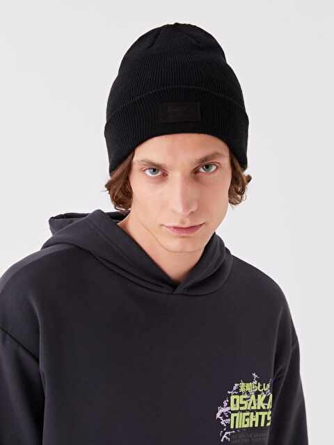 LCW ACCESSORIES Basic Men's Beanie - W34877Z8-HUC