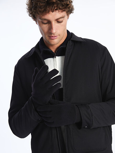 LCW ACCESSORIES Erkek Triko Eldiven - W34879Z8-HUC