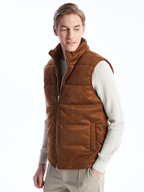 LCW Vision Slim Fit Dik Yaka Erkek Şişme Yelek - W34911Z8-VAH