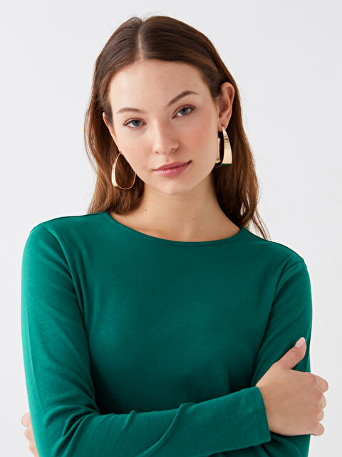 LCWAIKIKI Classic Bisiklet Yaka Kadın Body - W34961Z8-R4Z