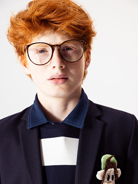 LCW Kids Öğrenmenin Keyifli Yolculuğu Çizgili Tişört - W35180Z4-LGR