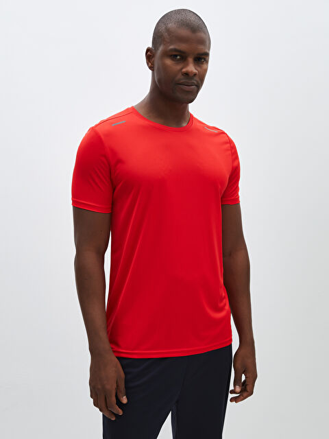 XSIDE ACTIVE DRY-TECH Bisiklet Yaka Kısa Kollu Erkek Spor Tişört