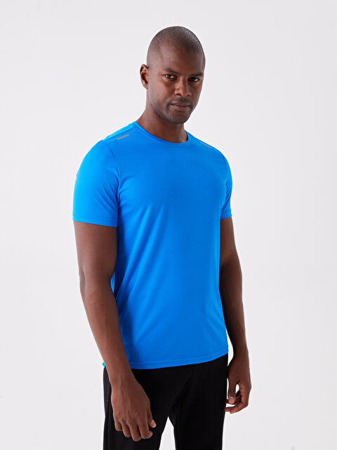 XSIDE ACTIVE DRY-TECH Bisiklet Yaka Kısa Kollu Erkek Spor Tişört - W35342Z8-Q0U